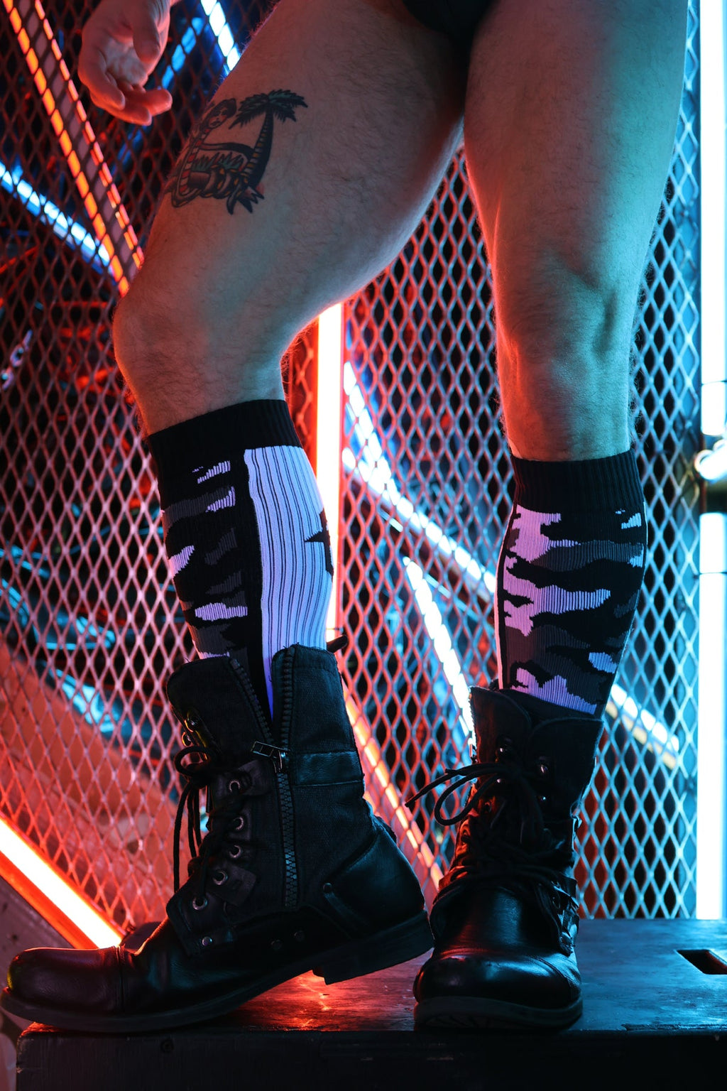 Neo Camo Socks - DealByEthan.gay loves Breedwell