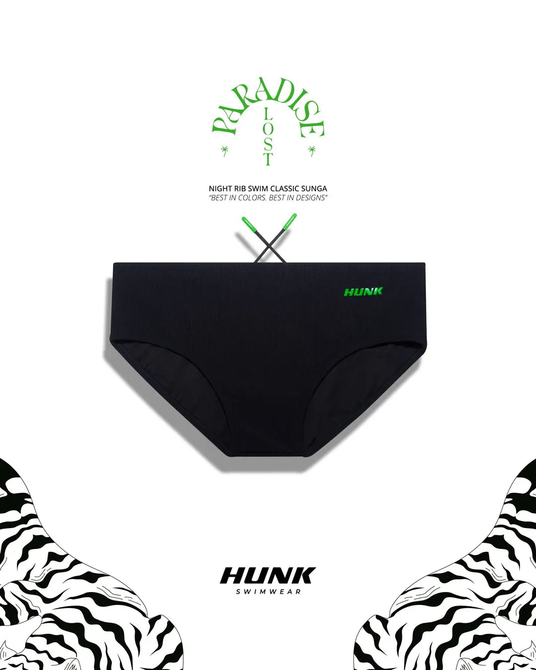 Night Rib Classic Sunga - DealByEthan.gay loves HUNK Menswear