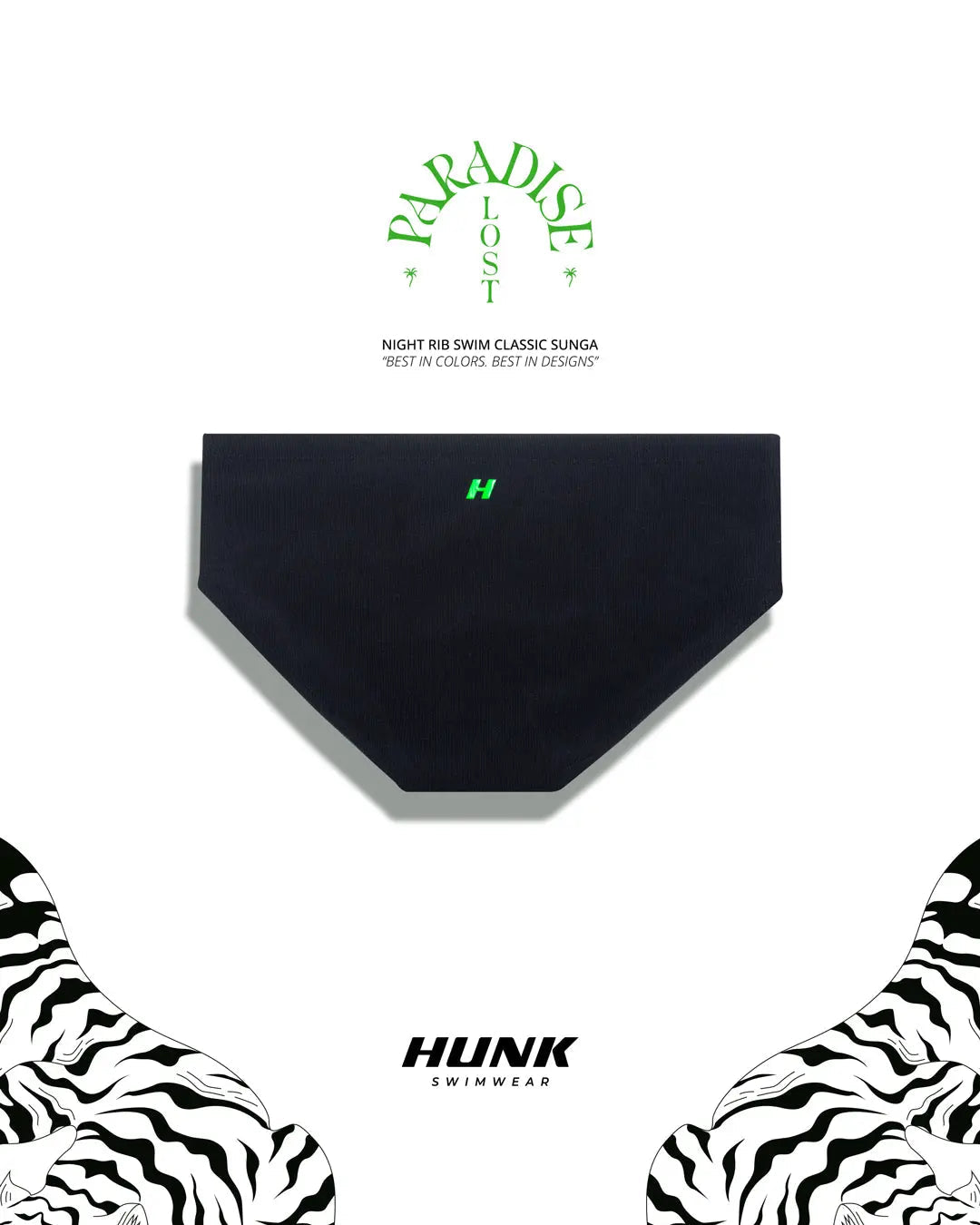 Night Rib Classic Sunga - DealByEthan.gay loves HUNK Menswear