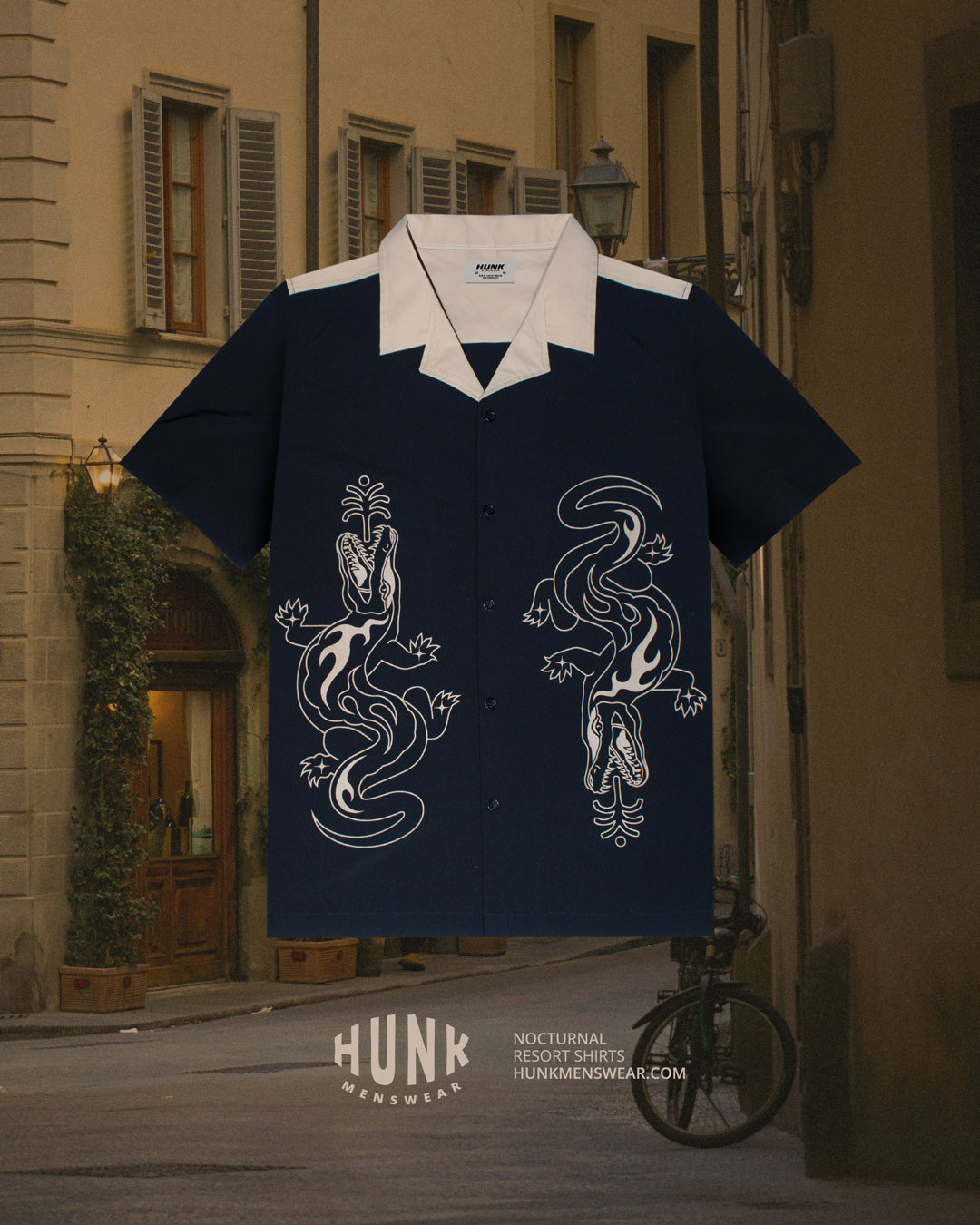 Nocturnal Resort Shirt - DealByEthan.gay loves HUNK