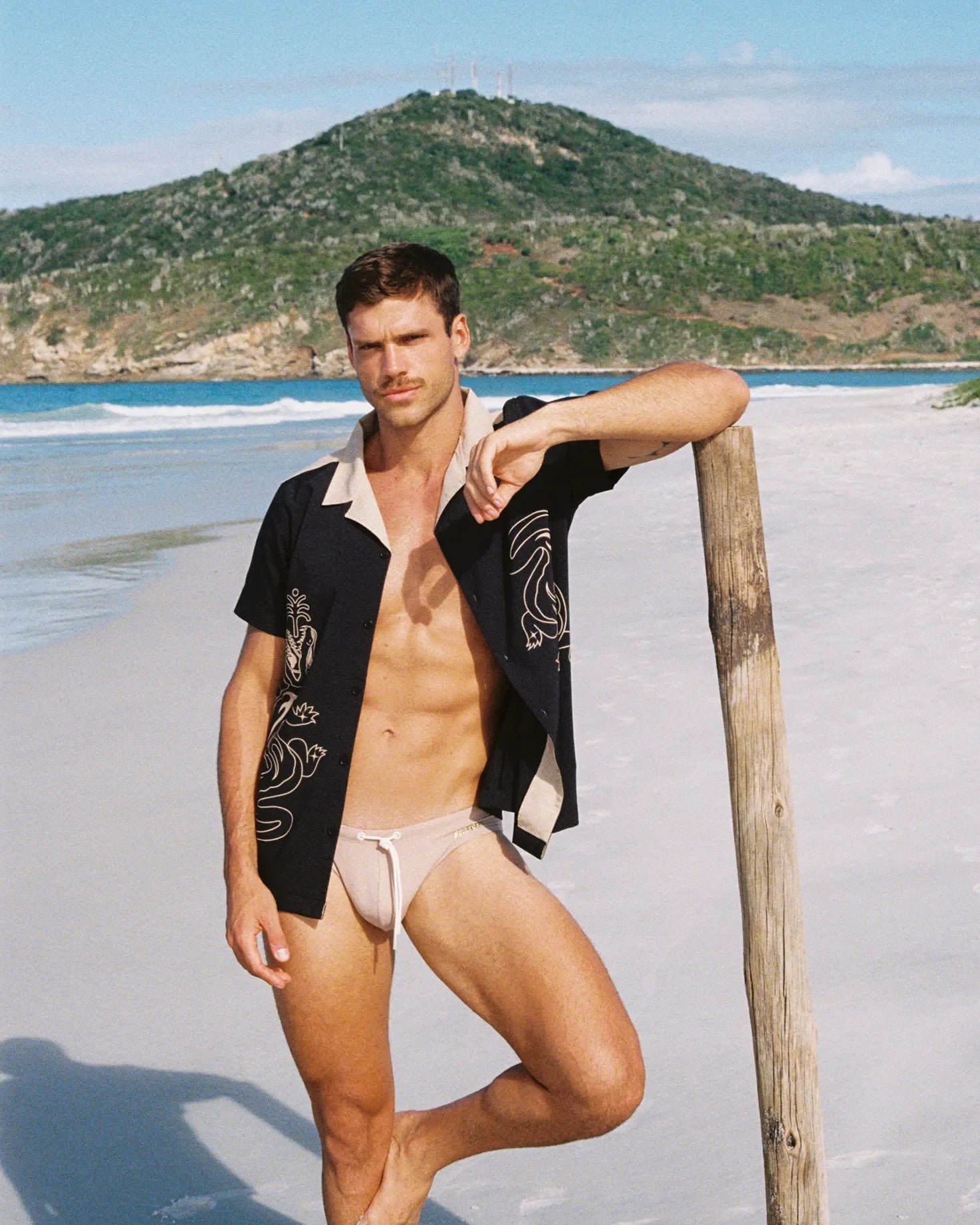Nocturnal Resort Shirt - DealByEthan.gay loves HUNK