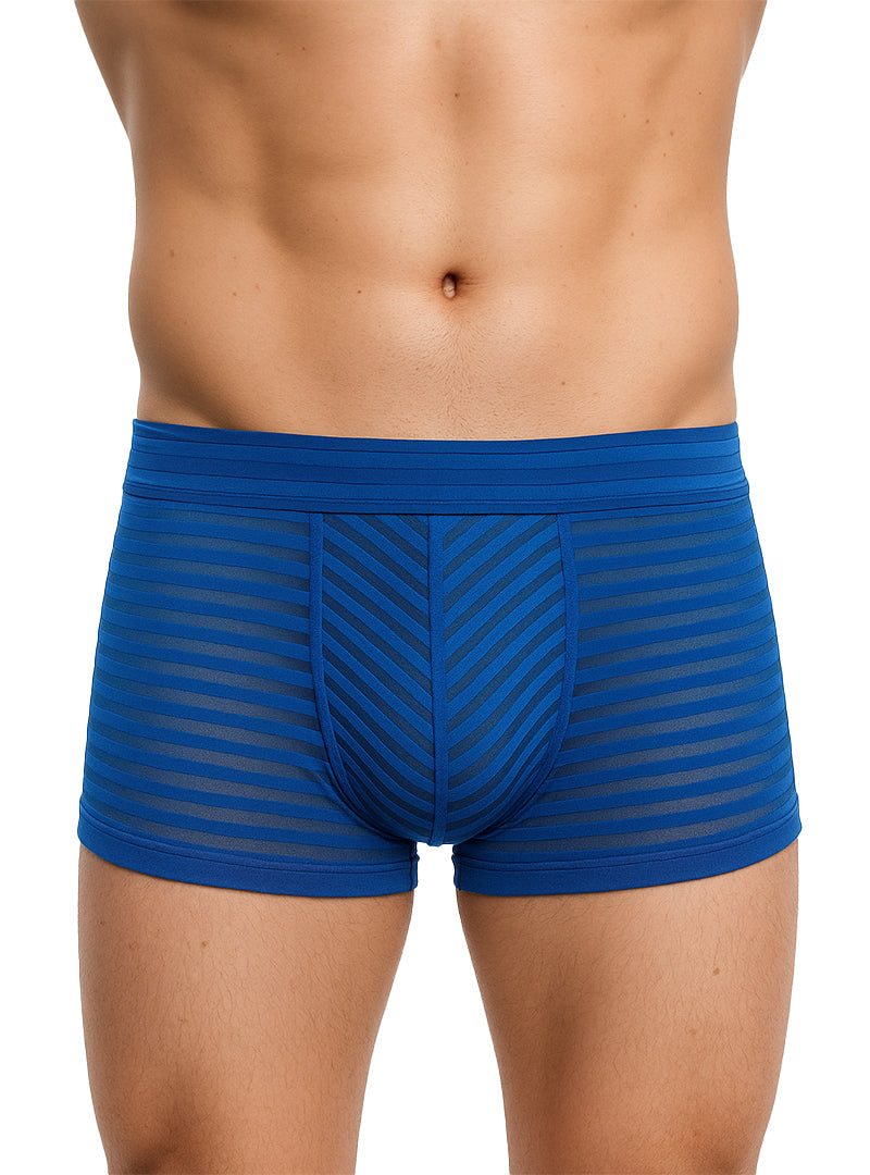 Players Men's Nylon Stripe Trunk- 2XL