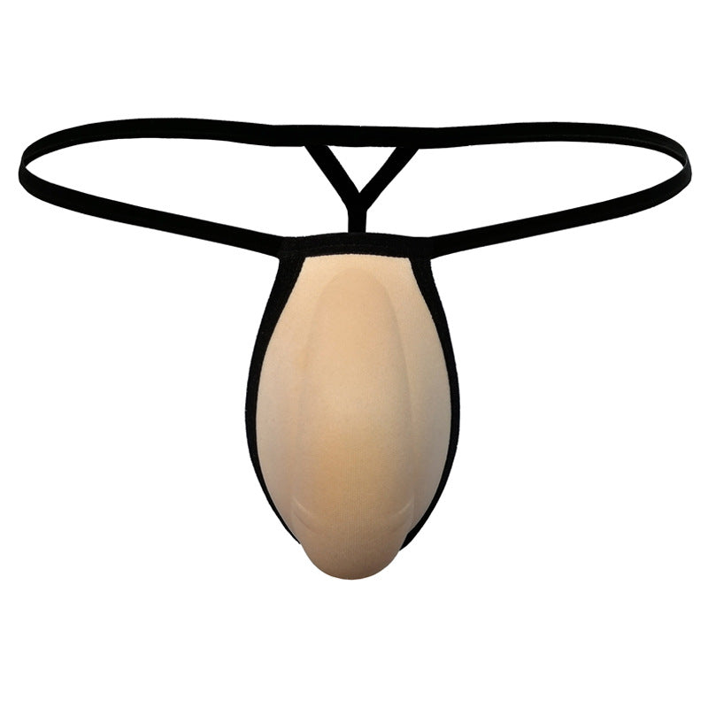 MetroMaleWear Cock Bra Thong Contrast Nude
