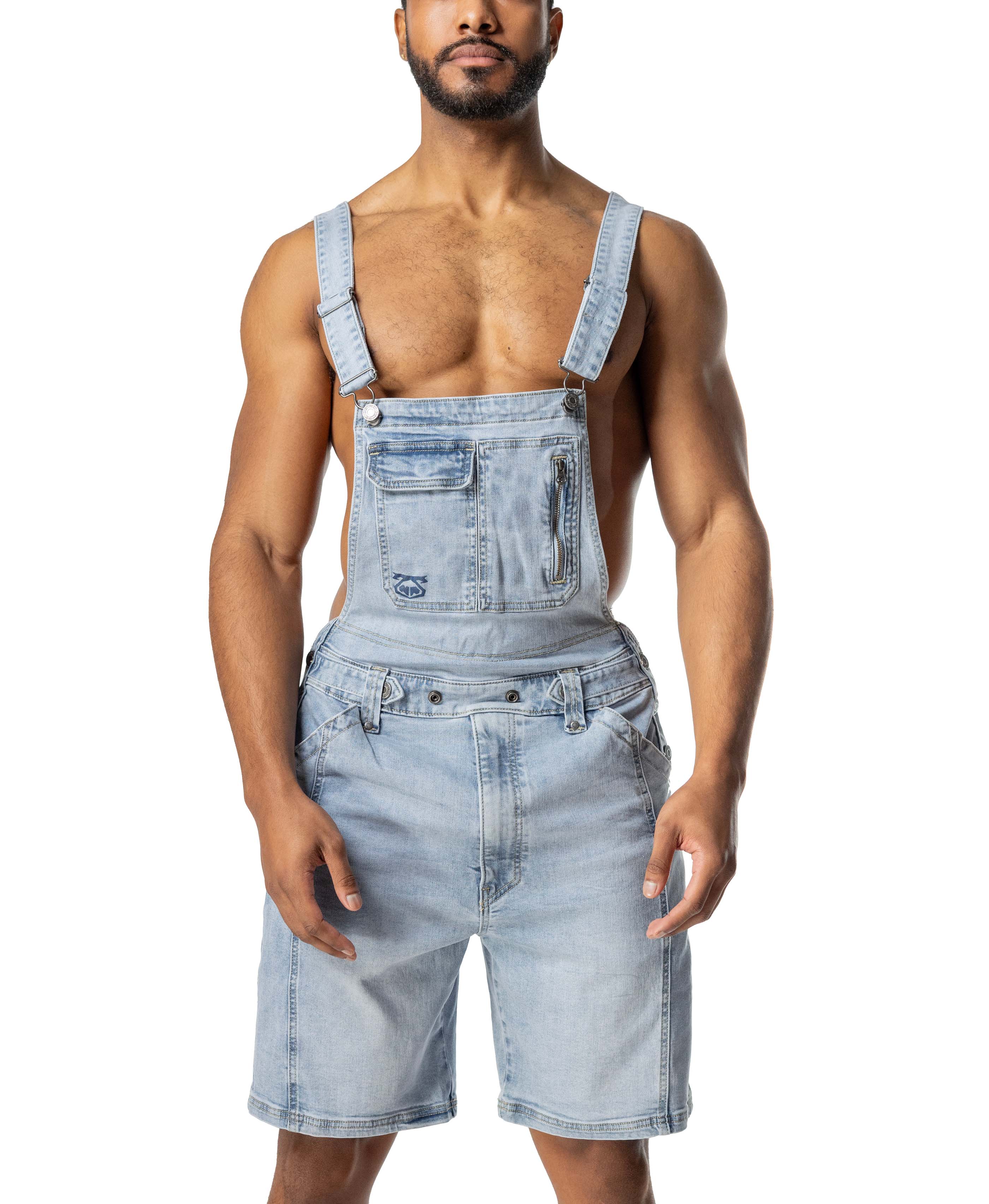 OVERALL SHORT - DealByEthan.gay loves Nasty Pig
