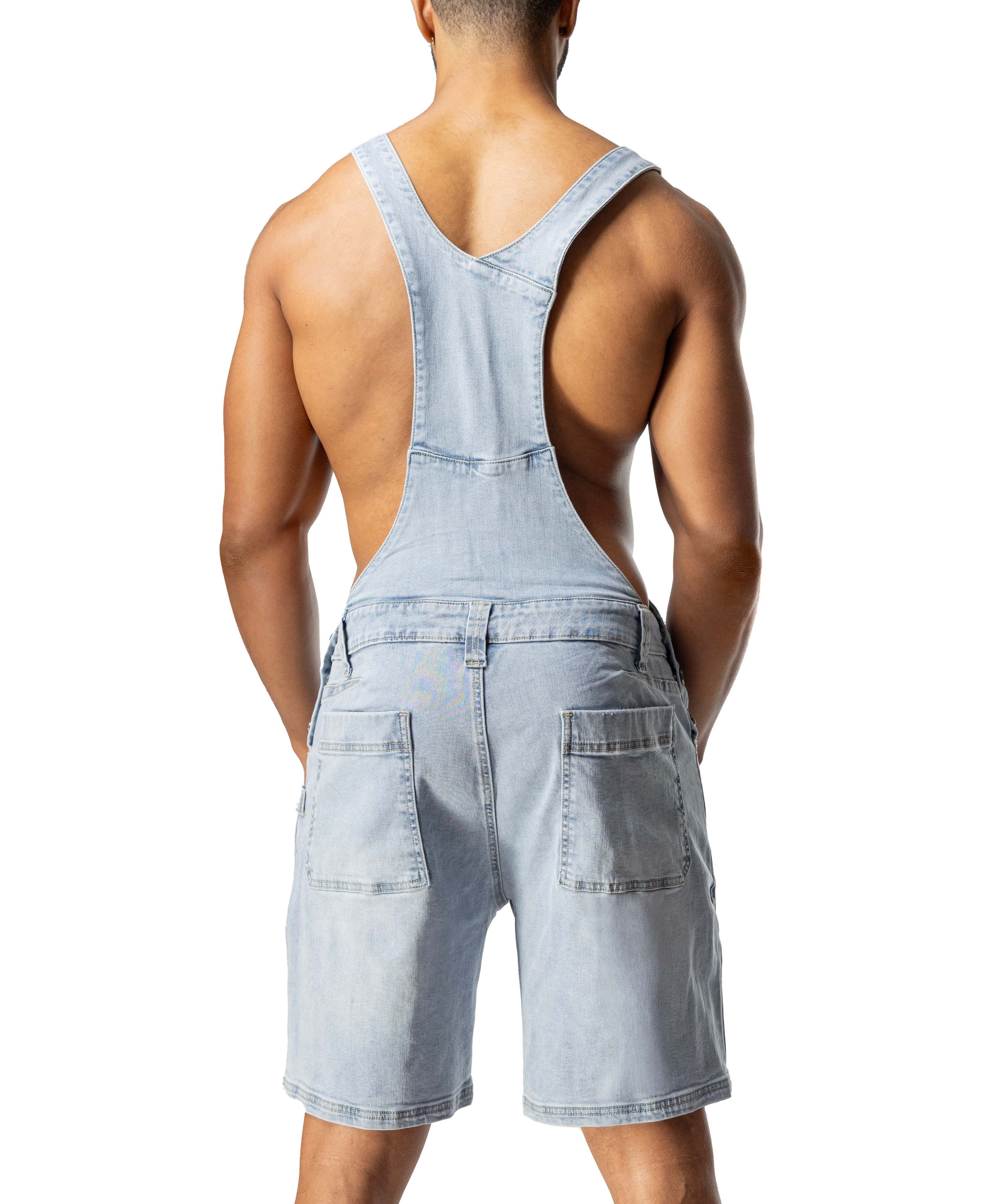 OVERALL SHORT - DealByEthan.gay loves Nasty Pig
