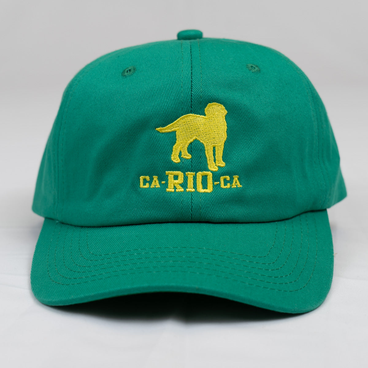 Gorra de béisbol para hombre con el logotipo bordado de CA-RIO-CA, varios colores