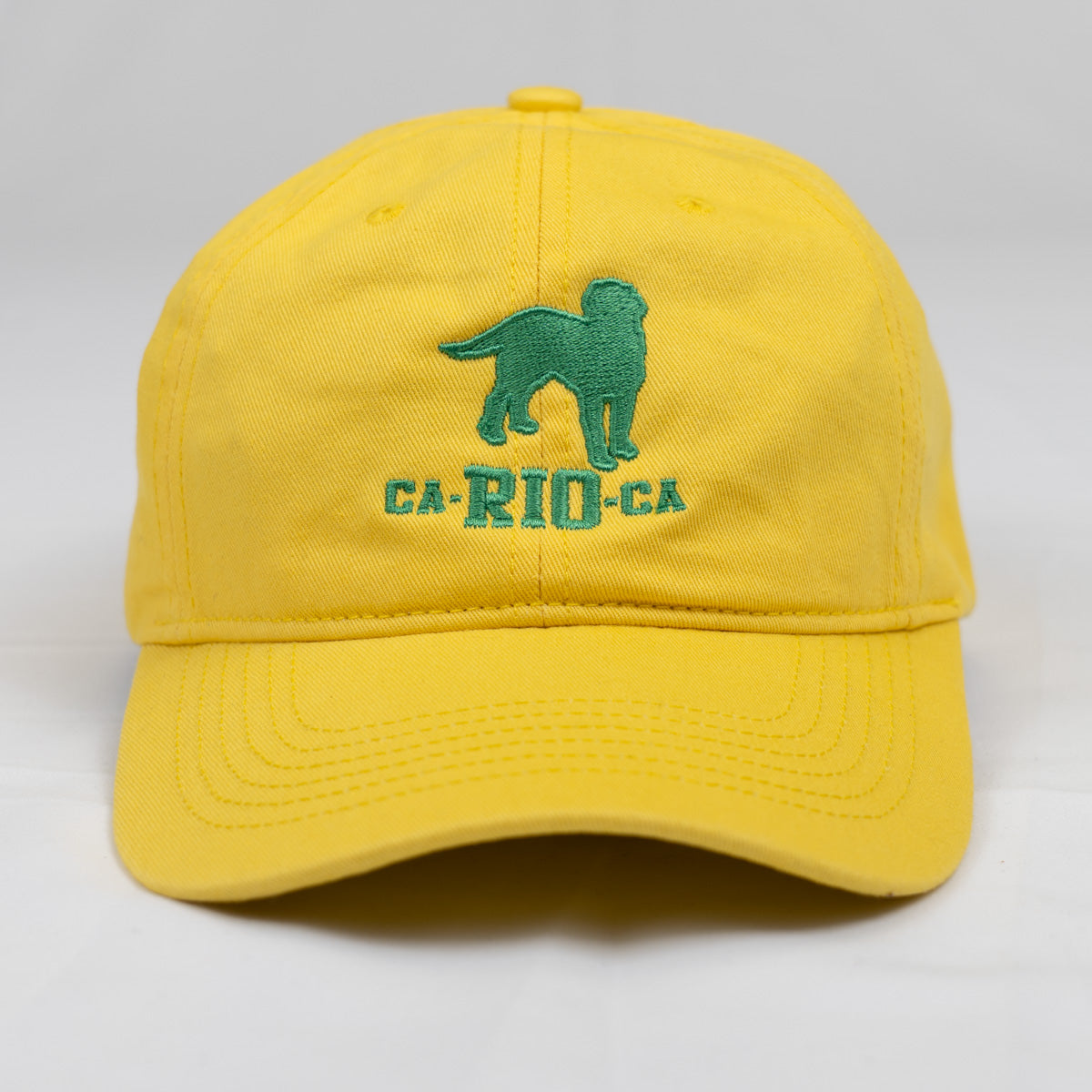 Gorra de béisbol para hombre con el logotipo bordado de CA-RIO-CA, varios colores