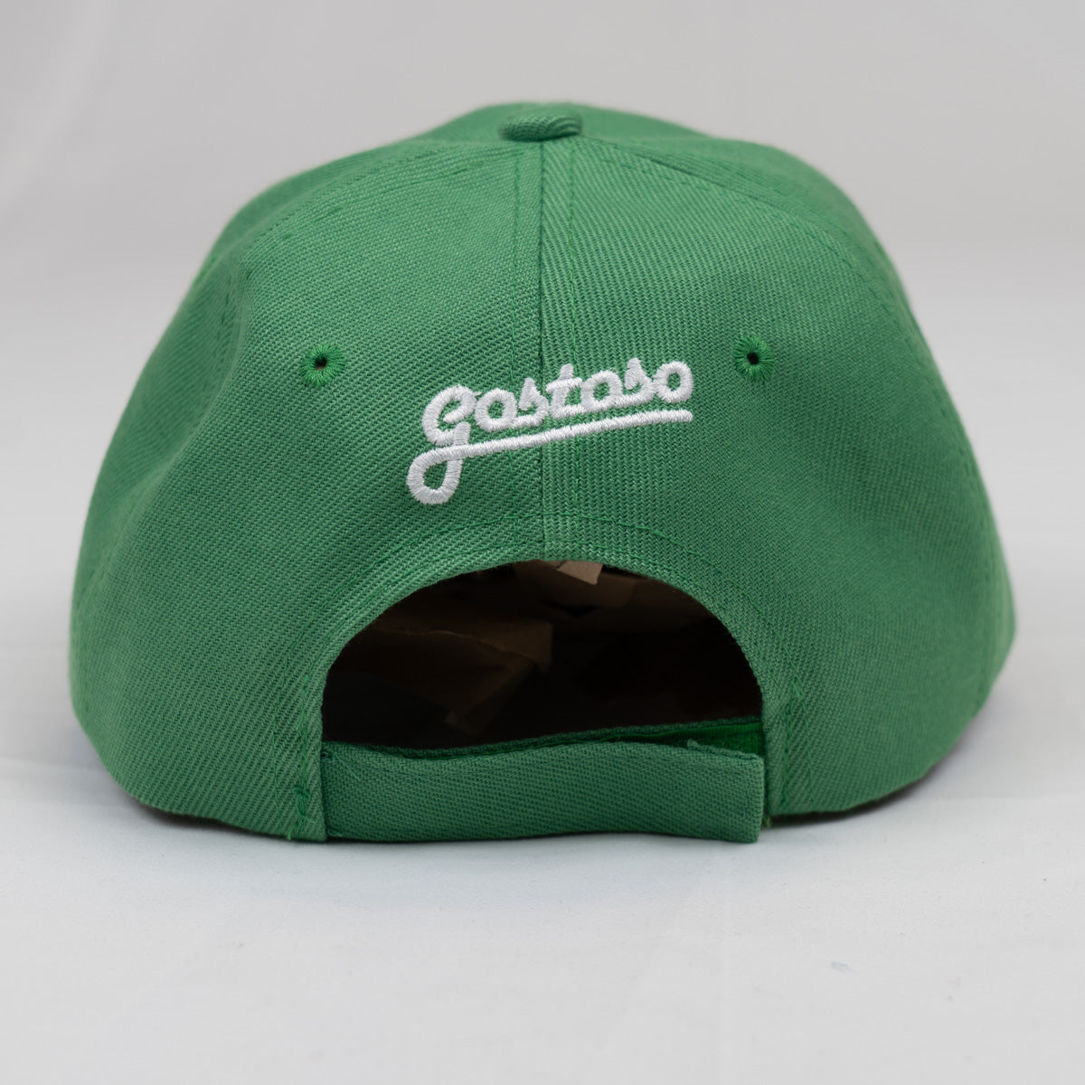 Neue Baseballmütze mit 3D-Puff-Gostoso-Streifen-Logostickerei