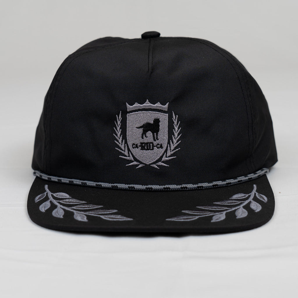 Gorra CA-RIO-CA Crest Logo sin Estructura Bay Leaf Snapback Rope