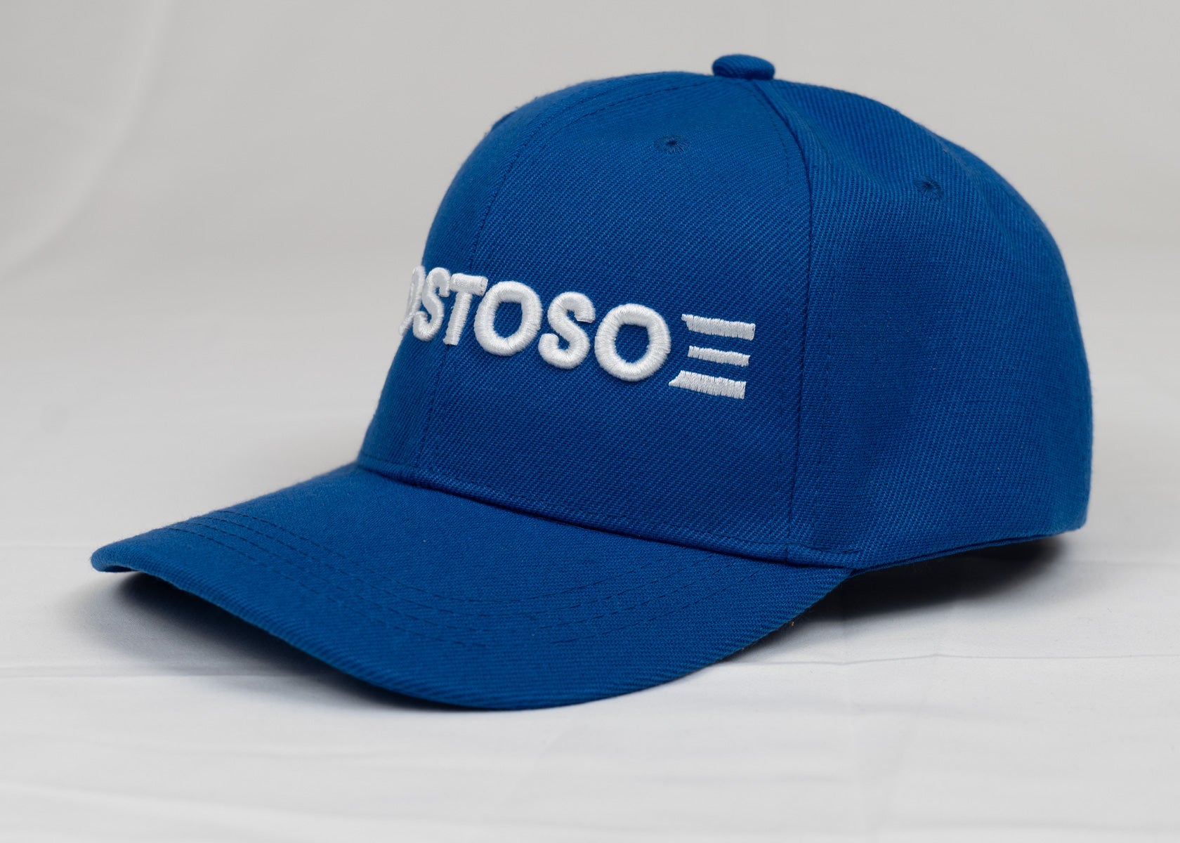 Neue Baseballmütze mit 3D-Puff-Gostoso-Streifen-Logostickerei