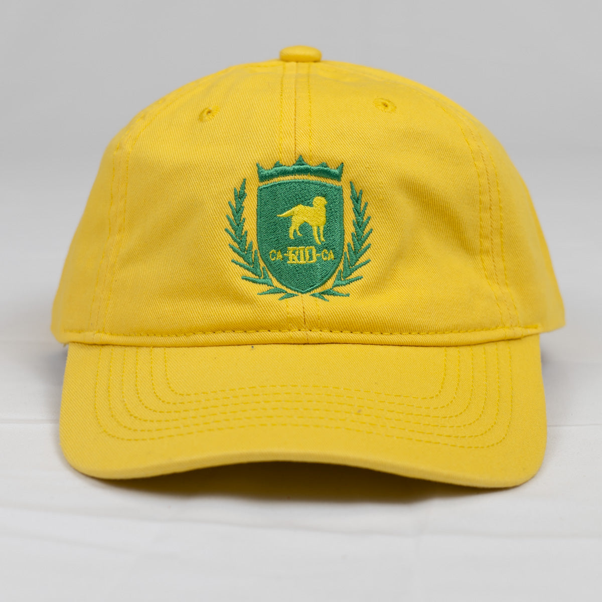 CA-RIO-CA Crest Logo Embroidered Designer Dad Hat - Men's Baseball Cap - Multiple Colors