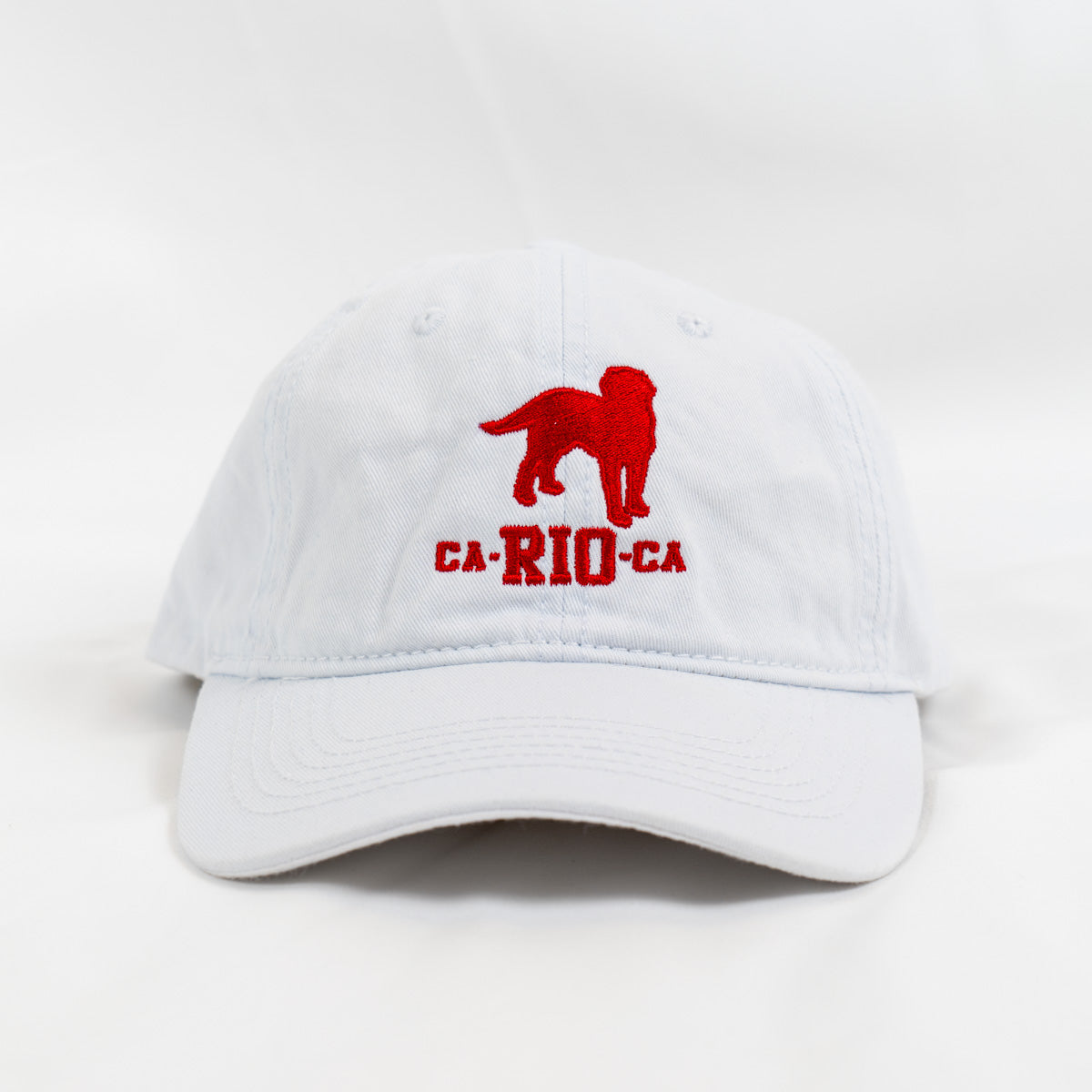 Gorra de béisbol para hombre con el logotipo bordado de CA-RIO-CA, varios colores