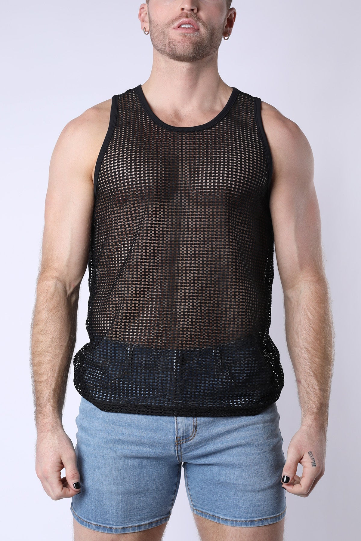 PALM CANYON MESH TANK TOP