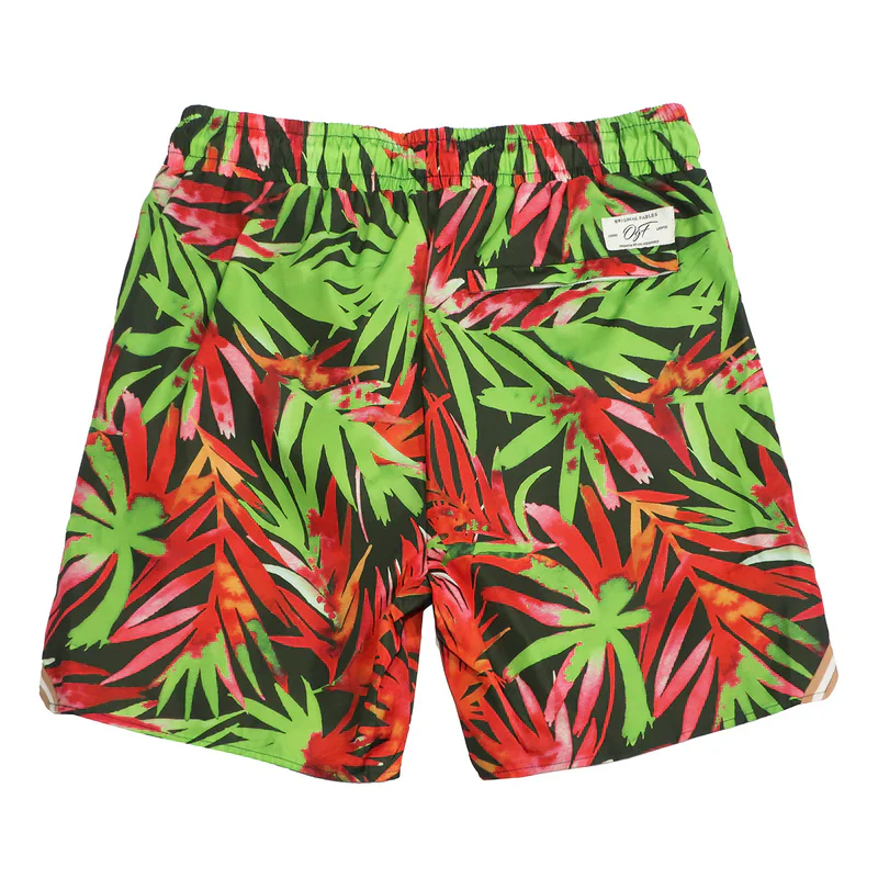 ORIGINAL FABLES SWIM SHORTS - PALM FOREST GREEN