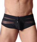 Panel Black Swim Brief by Gigo Underwear
