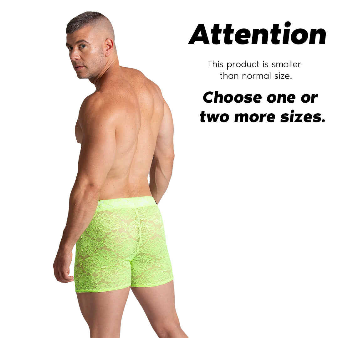 Paradise Yellow Hotshort by Gigo Underwear - Paradise Yellow Hotshort | Mens underwear by GIGO Underwear