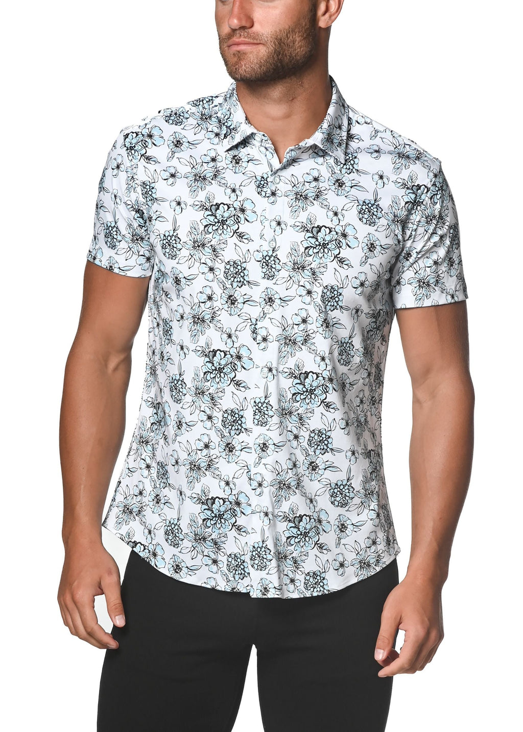 PEN FLEUR STRETCH KNIT SHIRT - DealByEthan.gay loves ST33LE