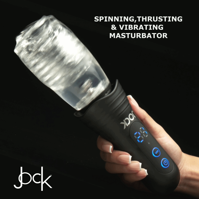 Curve Toys Spinning, Thrusting and Vibrating Masturbator