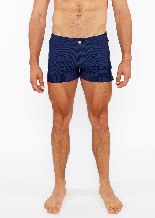 PINSTRIPE SWIM SHORT - DealByEthan.gay loves ST33LE