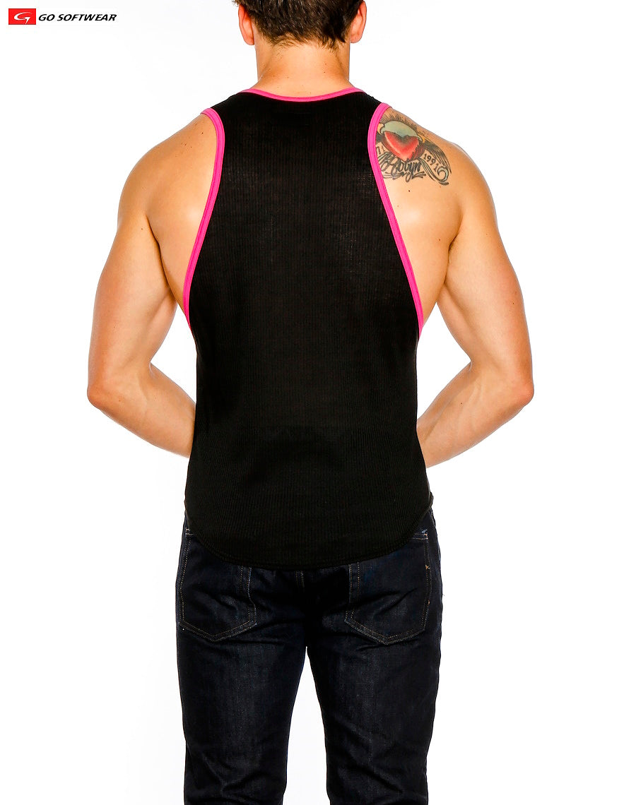 POP Noir Scoop Tank - DealByEthan.gay loves Go Softwear
