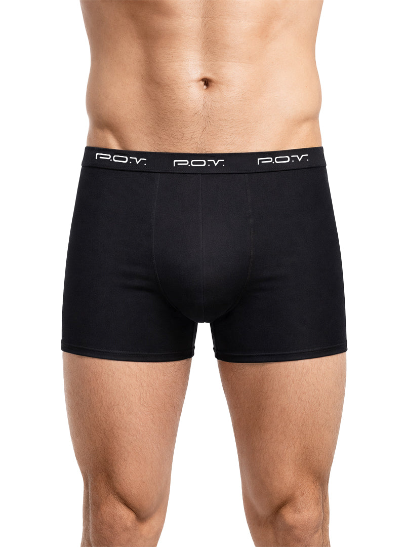 Undergear Men's POV Solid Boxer Brief