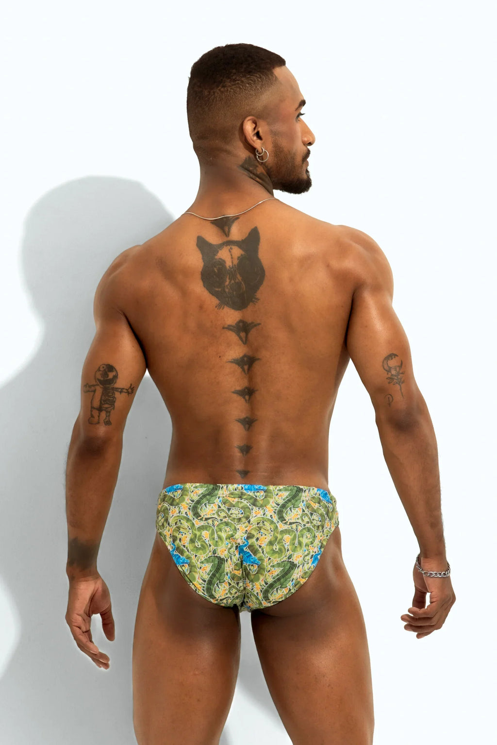 Poxeidon Men's The Siren Swim Brief - Venom
