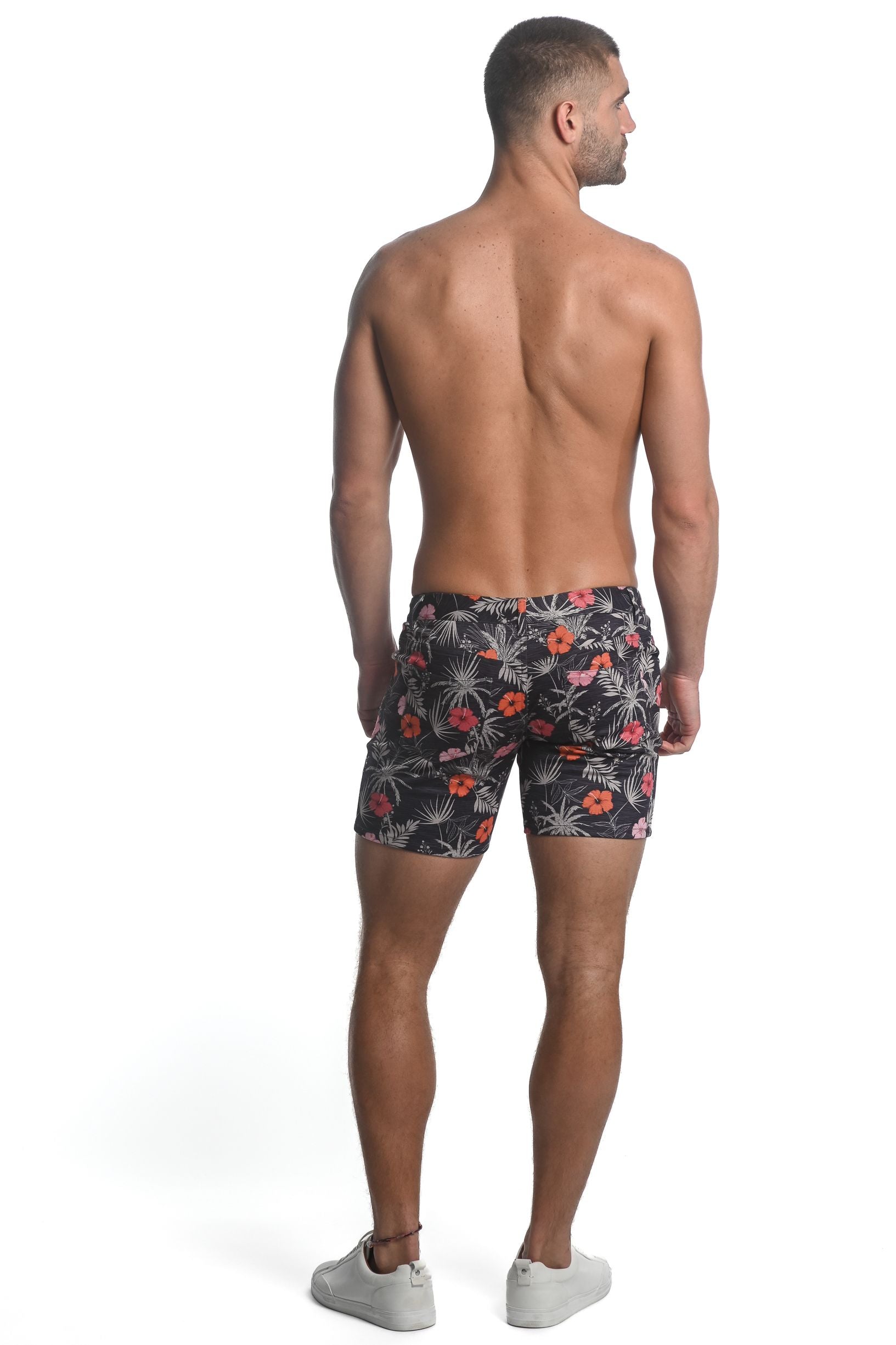 PRINTED STRETCH KNIT SHORT - DealByEthan.gay loves ST33LE