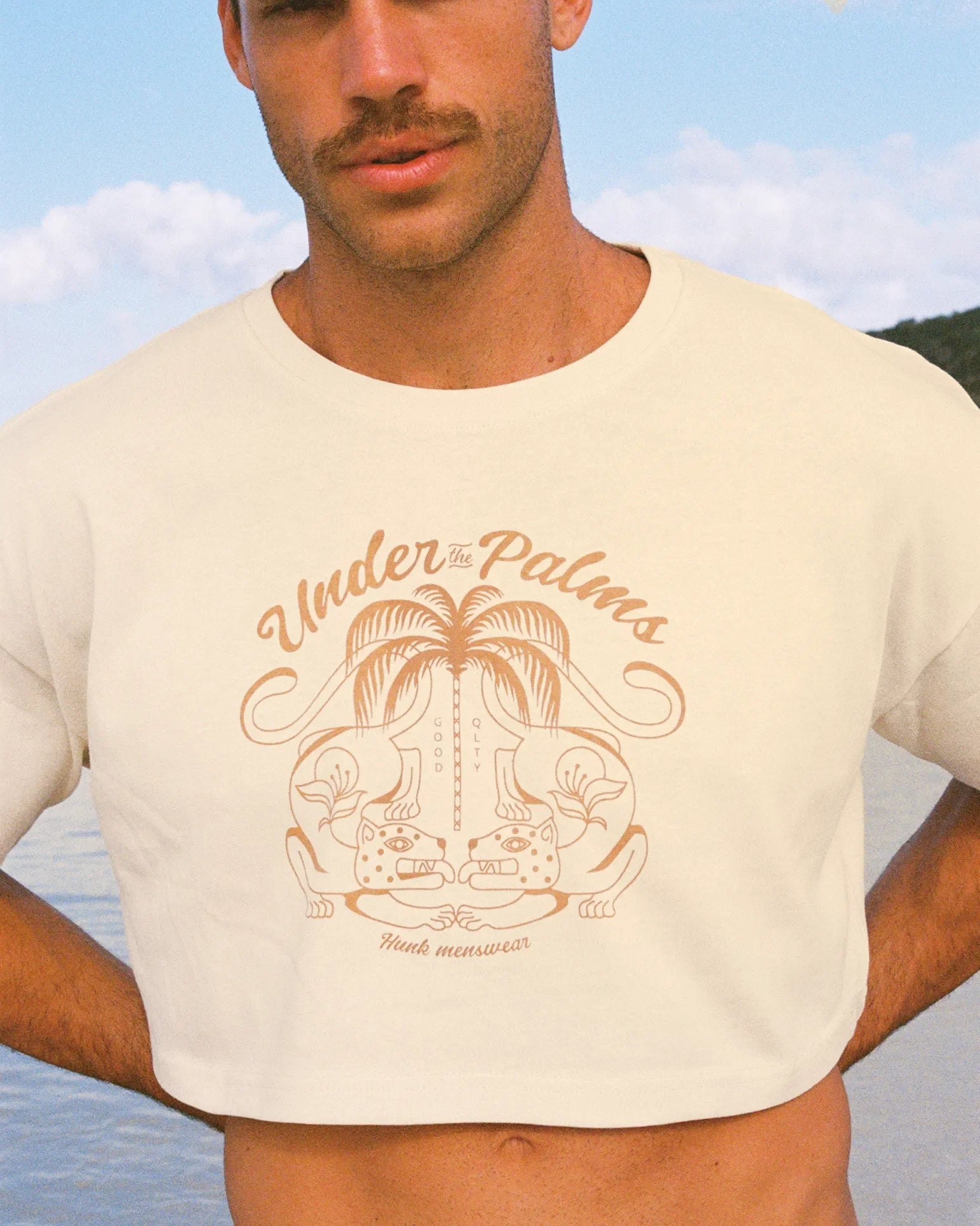 Palms Crop Top - DealByEthan.gay loves HUNK