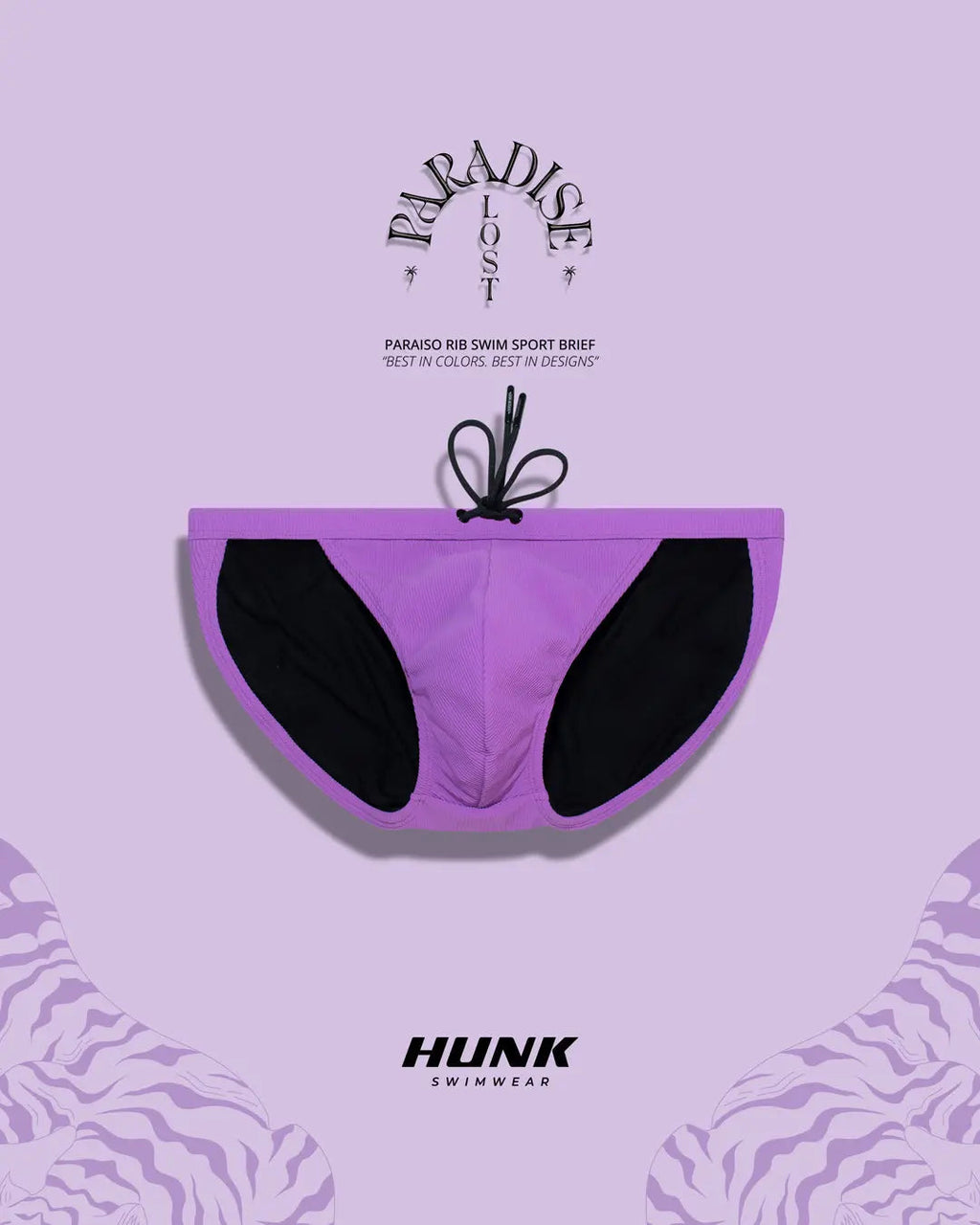 Paraiso Rib Swim Sport Brief - DealByEthan.gay loves HUNK Menswear