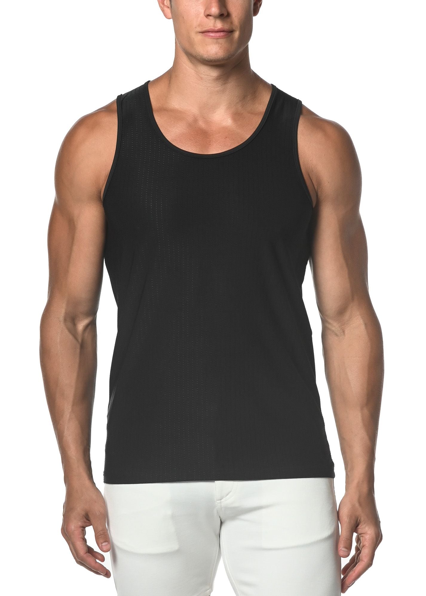 TECHNO MESH STRETCH PERFORMANCE TANK