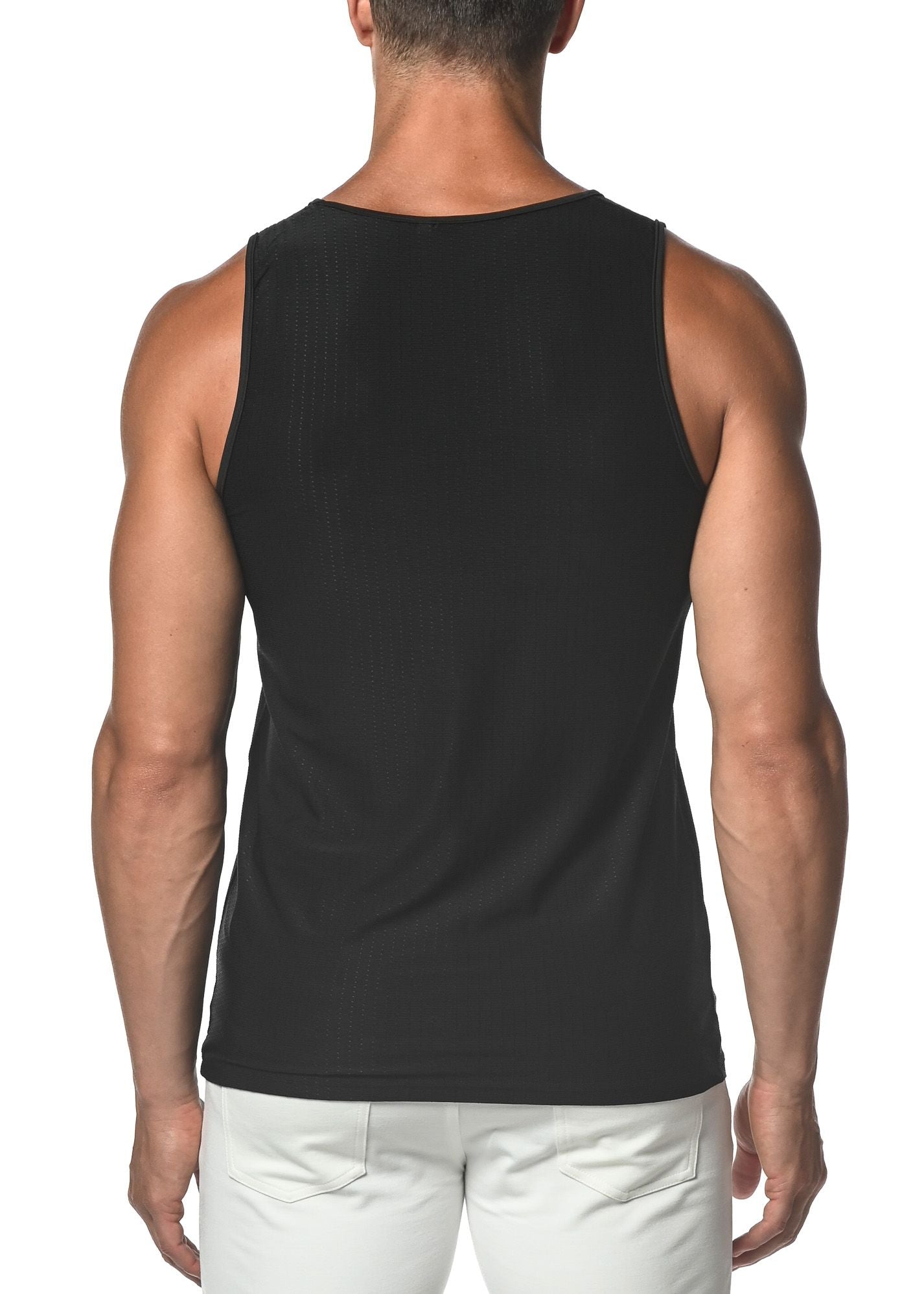 TECHNO MESH STRETCH PERFORMANCE TANK