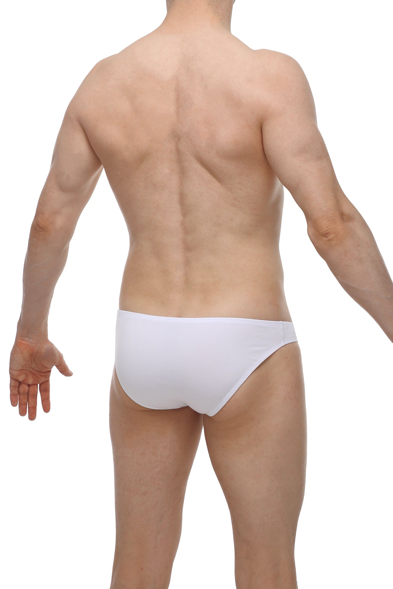 PetitQ bikini colline modal white briefs with a smooth form-fitting design made from modal fabric
