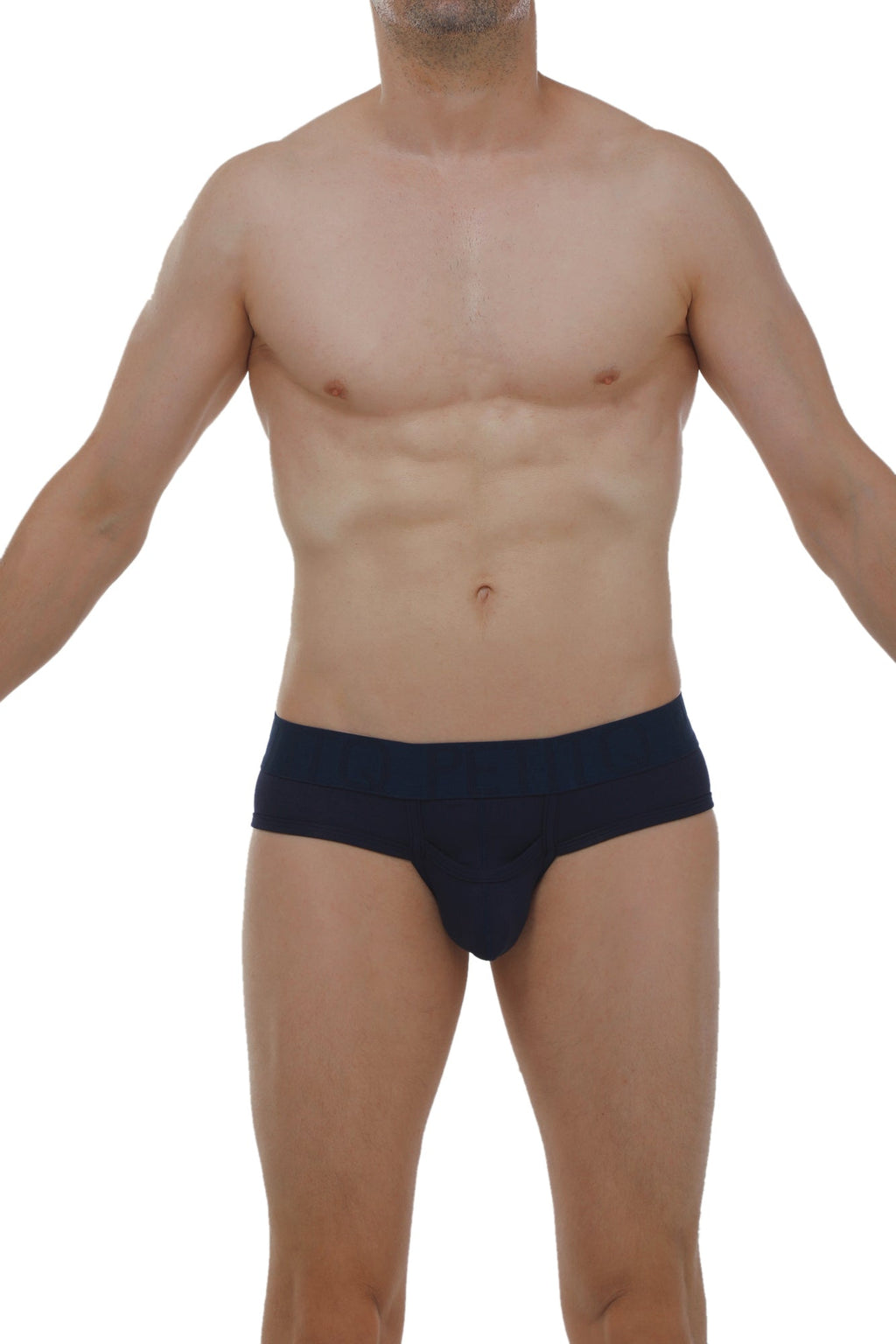 Navy blue petitq brief paliz modal briefs with smooth, form-fitting design made from soft modal fabric