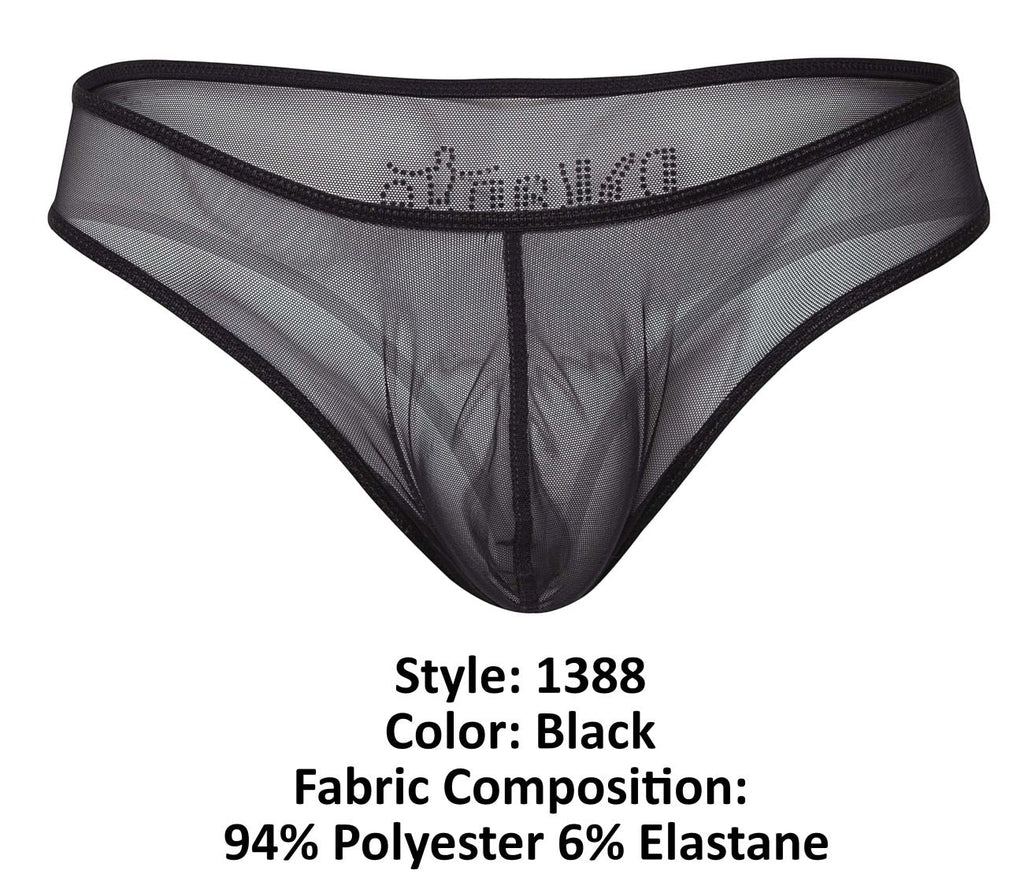 Pikante PIK 1388 Sense Tangas Farbe Schwarz