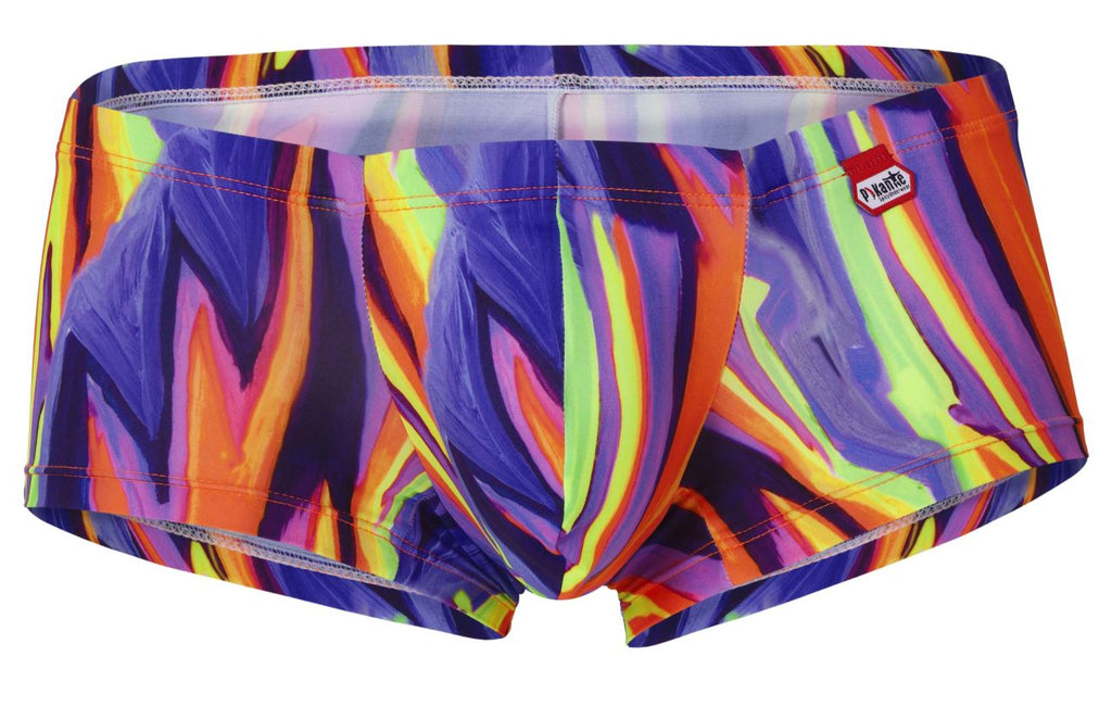 Pikante PIK 1828 Abstract Trunks Color Purple - DealByEthan.gay loves Pikante