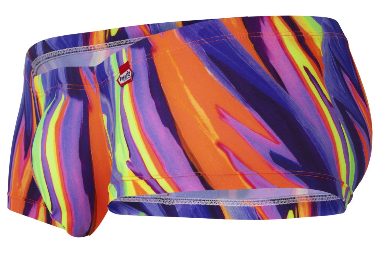 Pikante PIK 1828 Abstract Trunks Color Purple - DealByEthan.gay loves Pikante