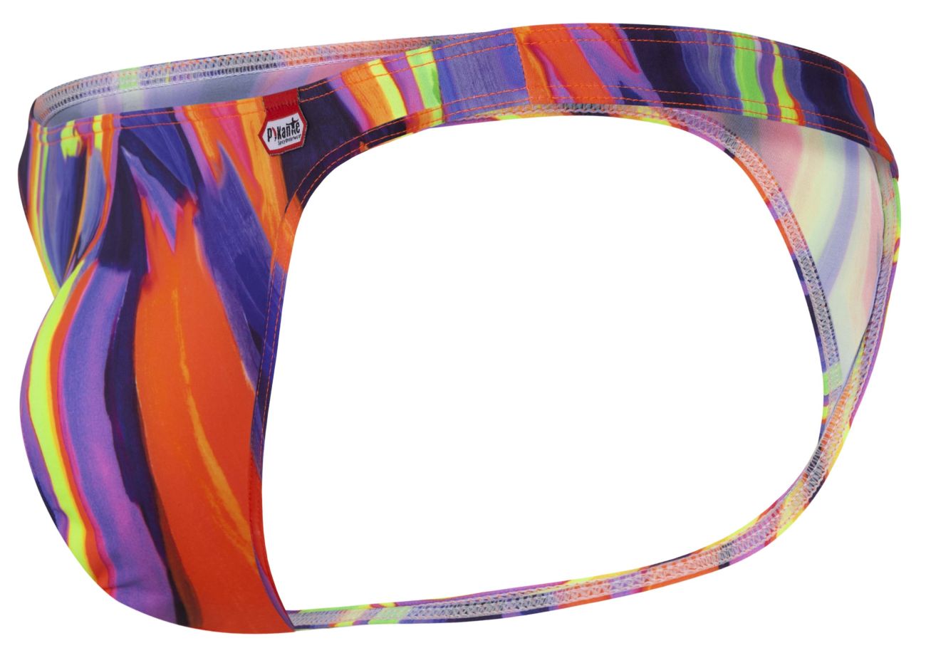 Pikante PIK 1829 Abstract Thongs Color Purple - DealByEthan.gay loves Pikante