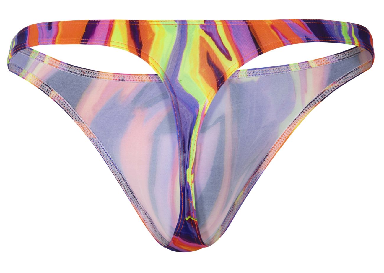 Pikante PIK 1829 Abstract Thongs Color Purple - DealByEthan.gay loves Pikante