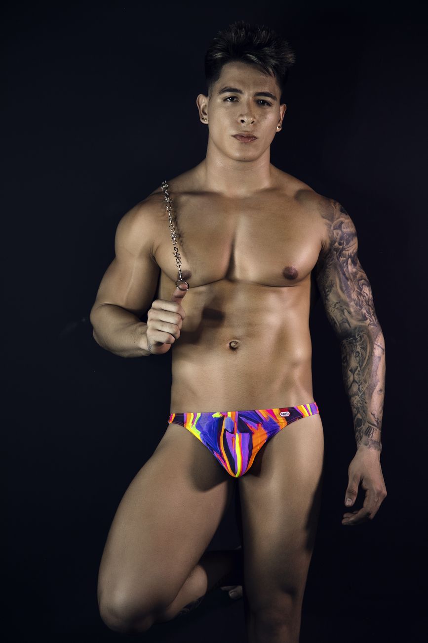 Pikante PIK 1829 Abstract Thongs Color Purple - DealByEthan.gay loves Pikante