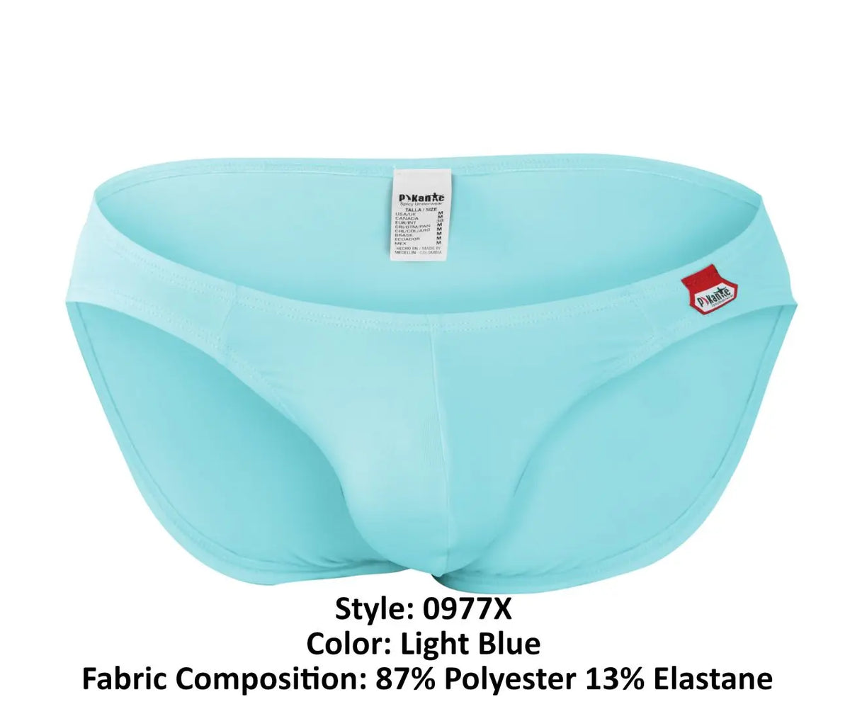 Ropa Interior Masculina Pikante PIK 0977X Bóxer Bikini Angola Color Azul Claro