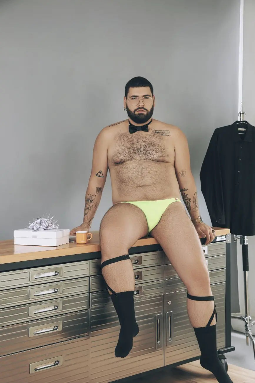 Pikante Men's Underwear PIK 0978X Angola Thongs Color Green