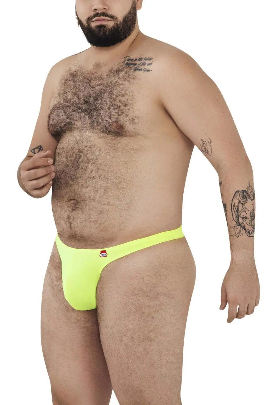 Pikante Men's Underwear PIK 0978X Angola Thongs Color Green