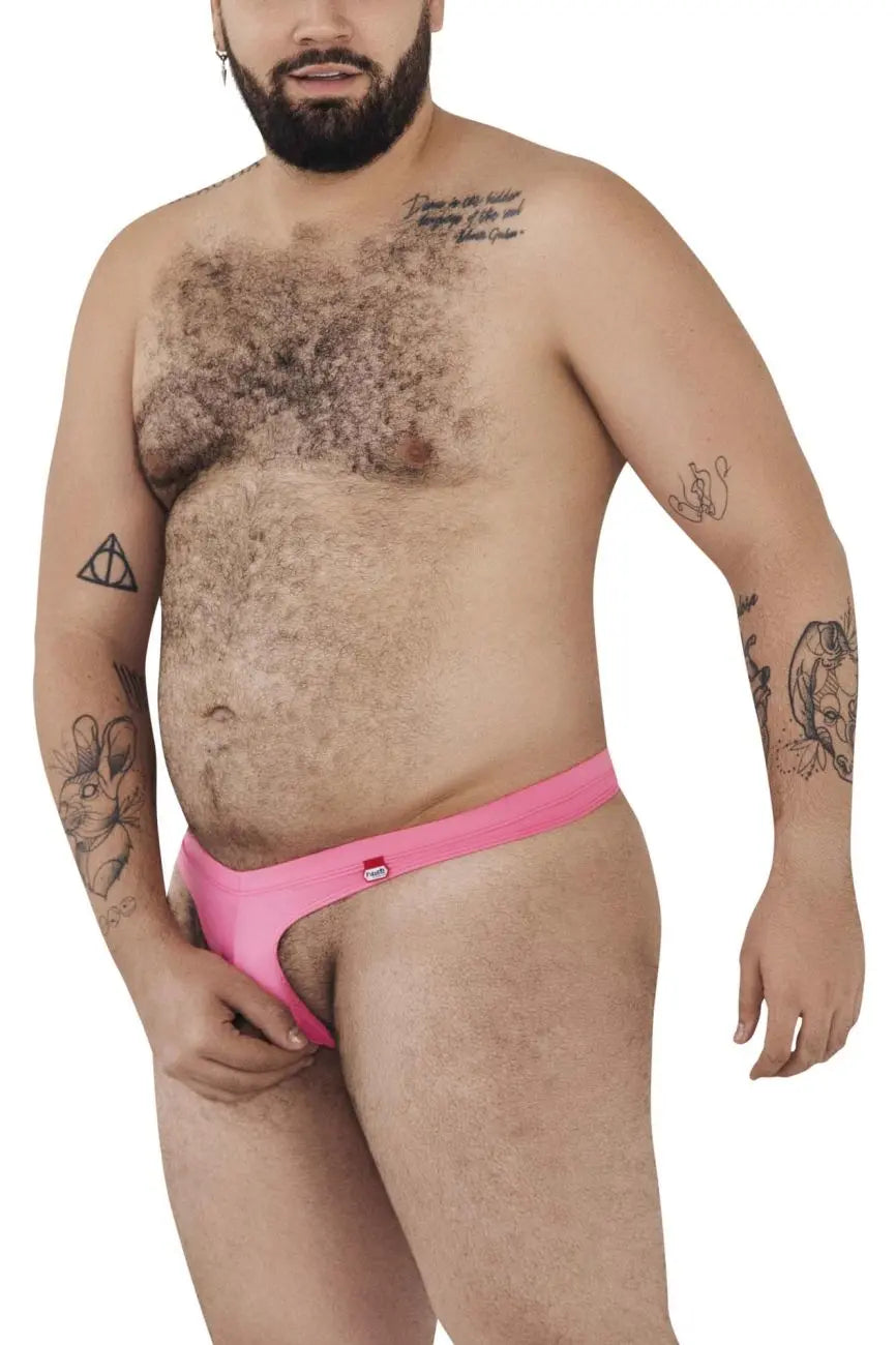Pikante Men's Underwear PIK 0980X Angola Ball Lifter C-Ring Color Pink