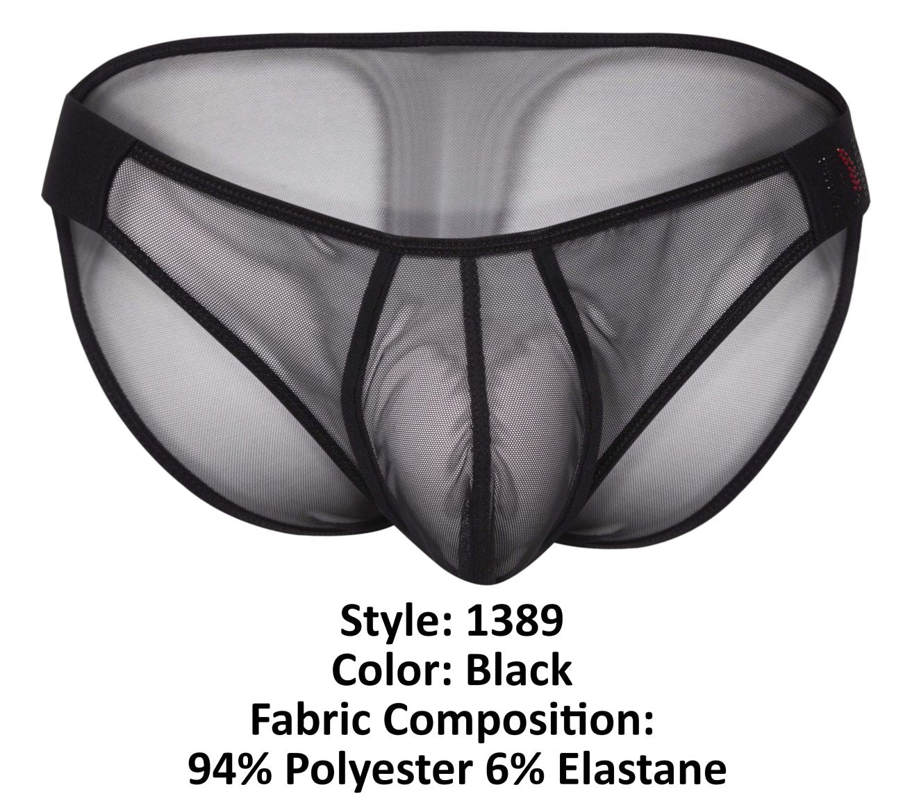 Pikante PIK 1389 Sense Bikini Farbe Schwarz