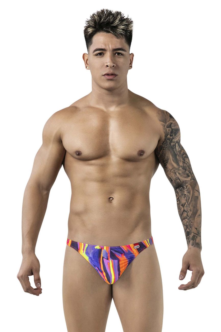 Pikante PIK 1829 Abstract Thongs Color Purple