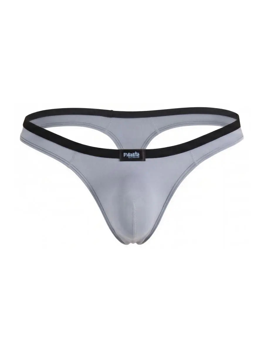 Ropa interior para hombre Pikante PIK 26077 Isis Tanga Color Gris