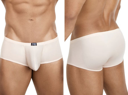 Pikante beige ultra-supportive men’s trunk underwear in a smooth, luxury fabric for enhanced comfort and fit.
