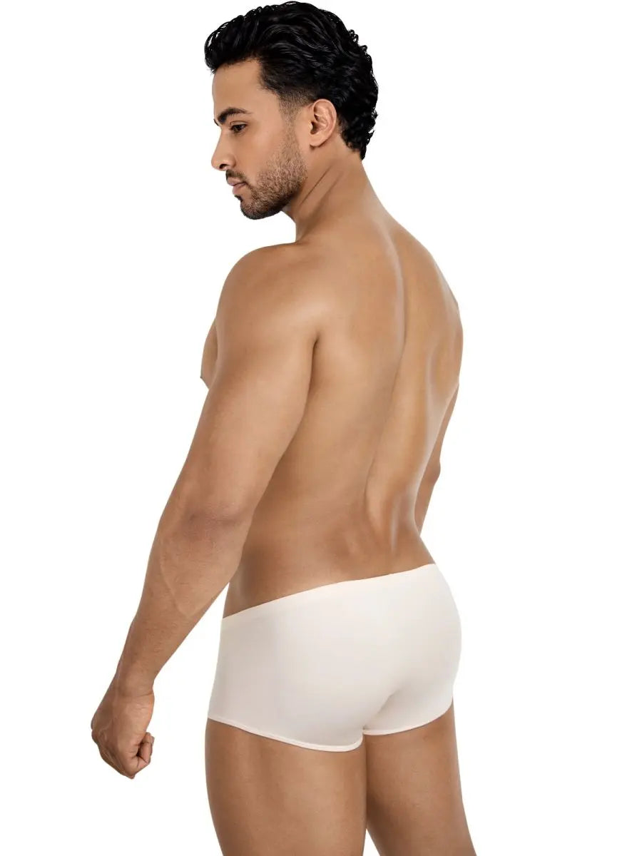 Ropa interior masculina picante PIK 26088 Bóxers ajustados tipo tanga, color beige