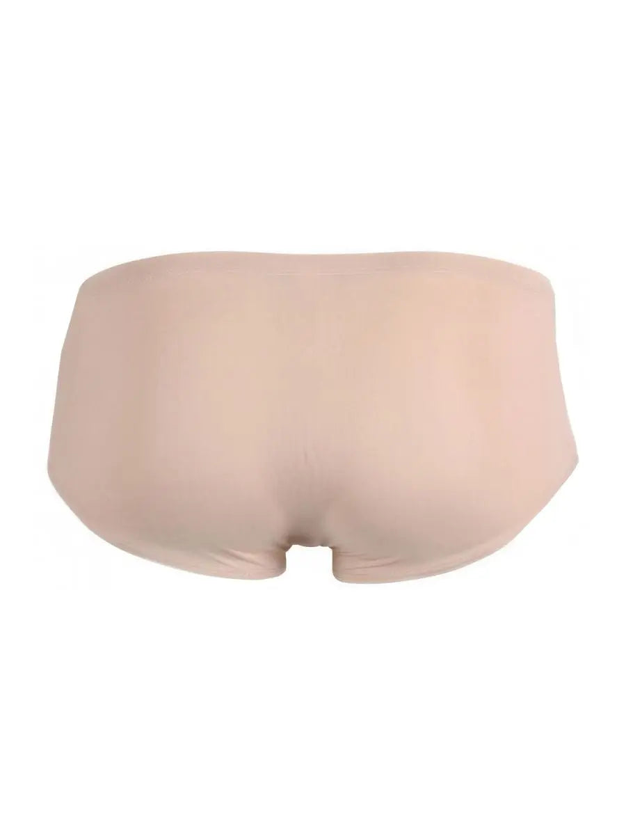 Ropa interior masculina picante PIK 26088 Bóxers ajustados tipo tanga, color beige