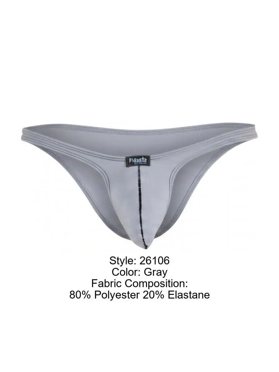 Pikante Men's Underwear Seductive PIK 26106 Neftis Bikini Color Gray